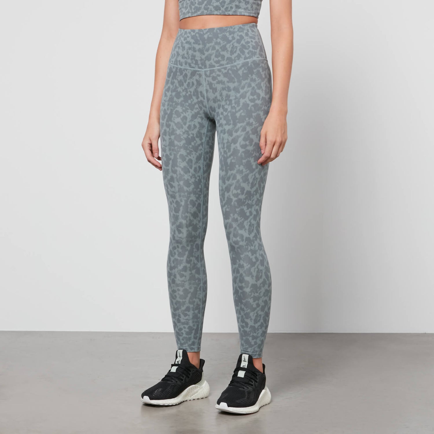 Varley Let's Move Animal-Print Stretch-Jersey High-Rise Leggings