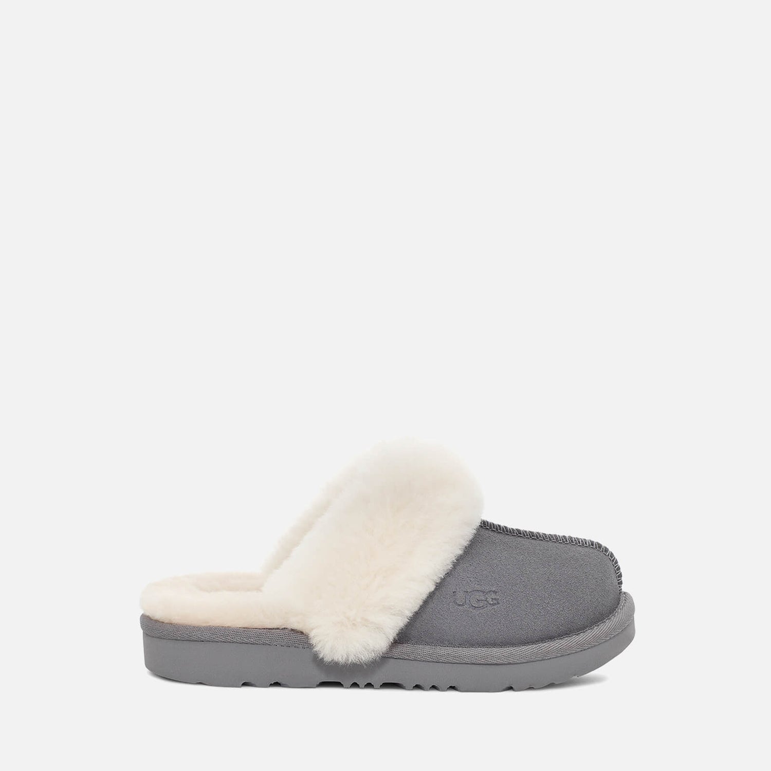 UGG Kids’ Cosy II Suede and Wool-Blend Slippers - UK 13 Kids