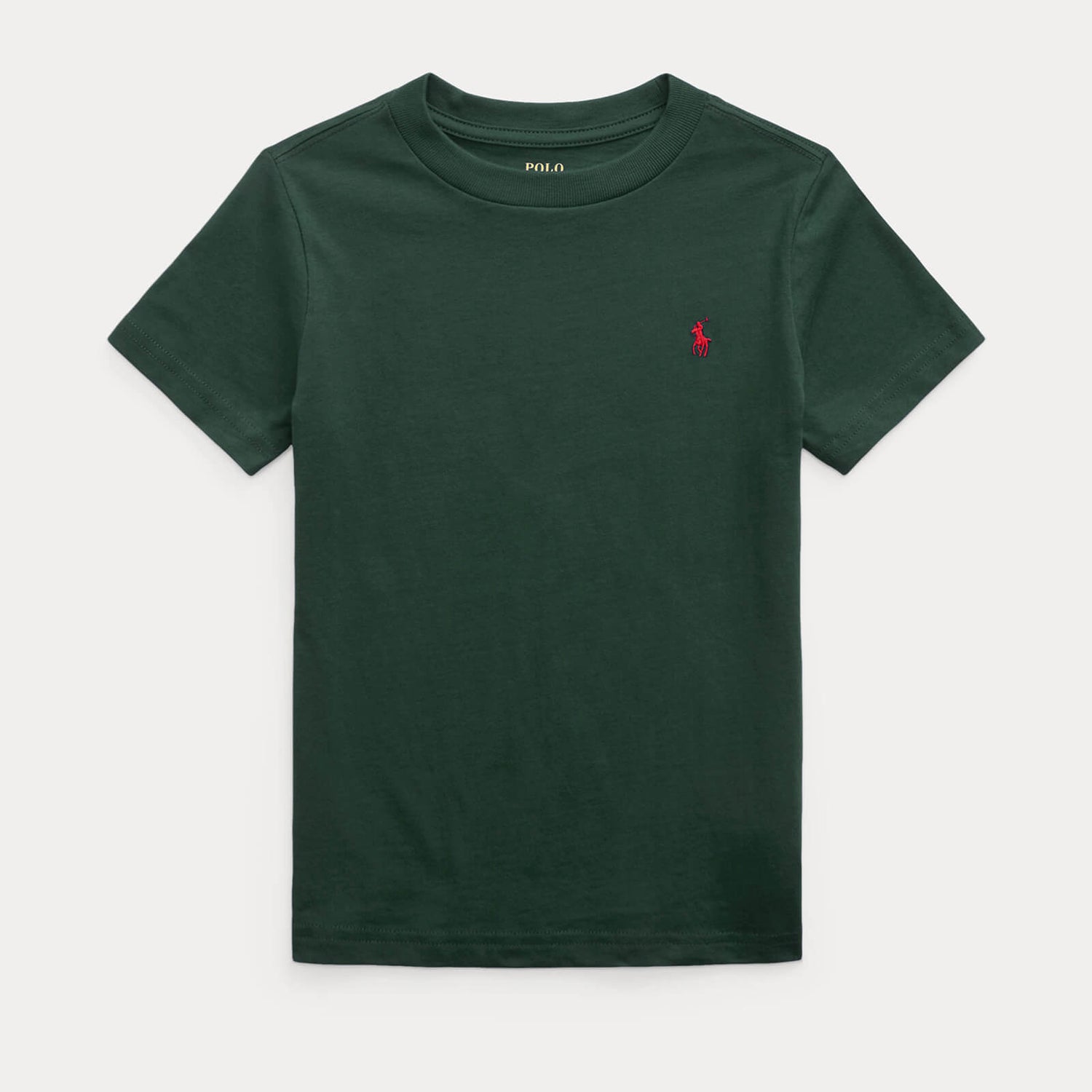 Polo Ralph Lauren Boys’ Embroidered Logo Cotton-Jersey T-Shirt