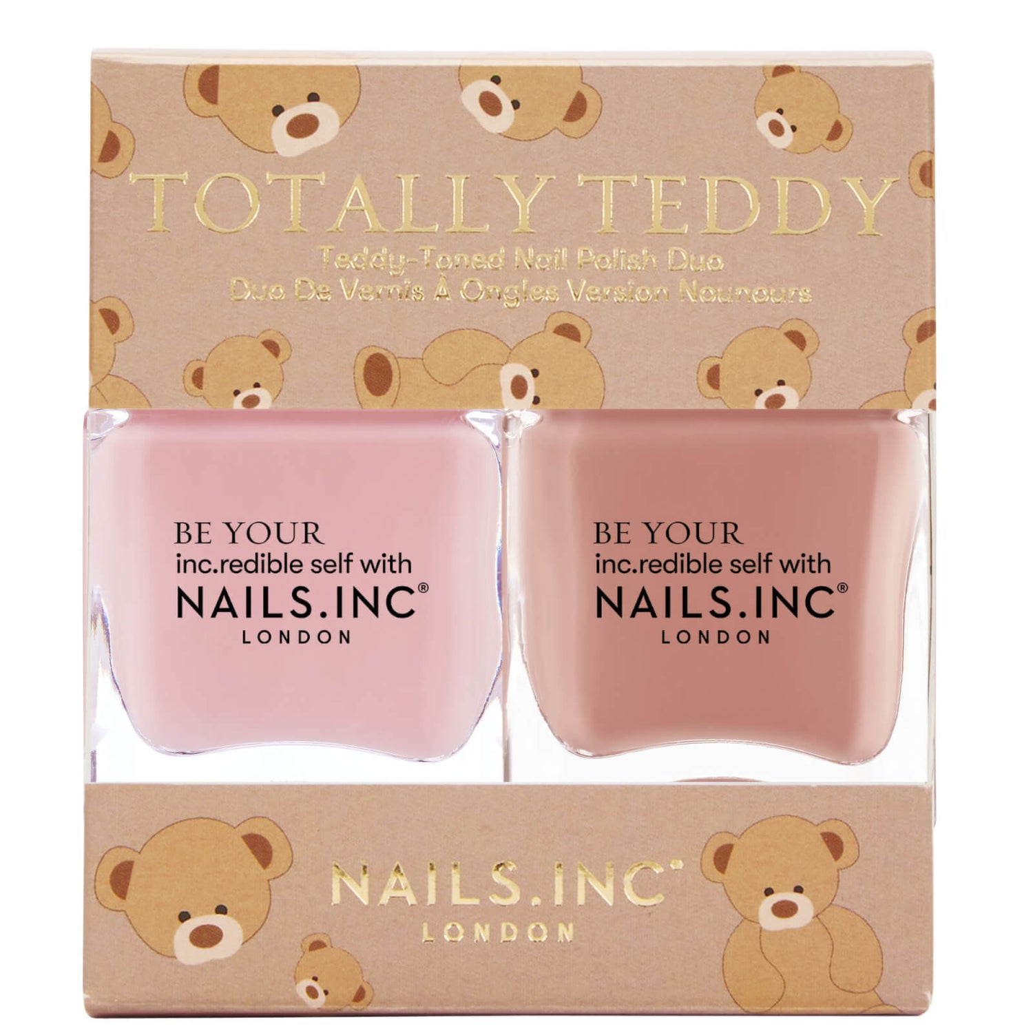 nails inc. Totally Teddy Nail Polish Duo