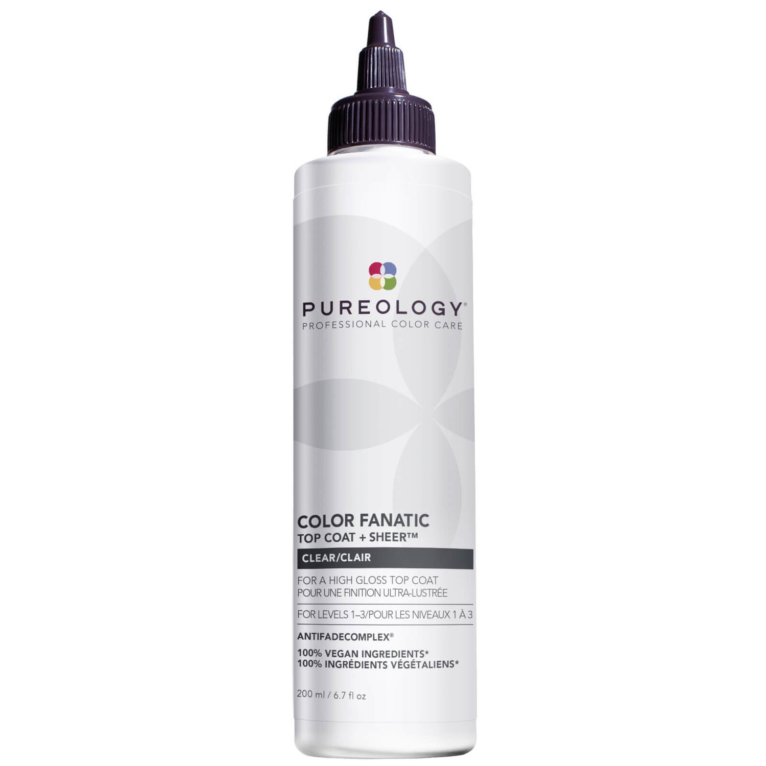 Pureology Colour Fanatic Top Coat and Sheer Clear 200ml