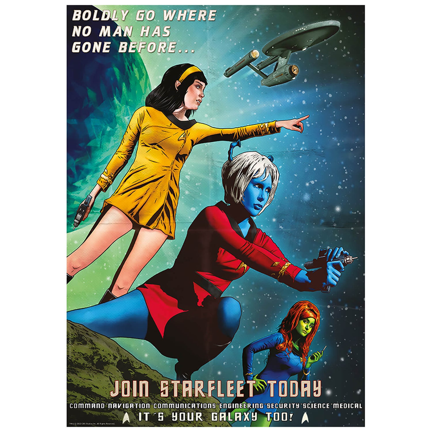 Fanattik Star Trek Limited Edition Art Print