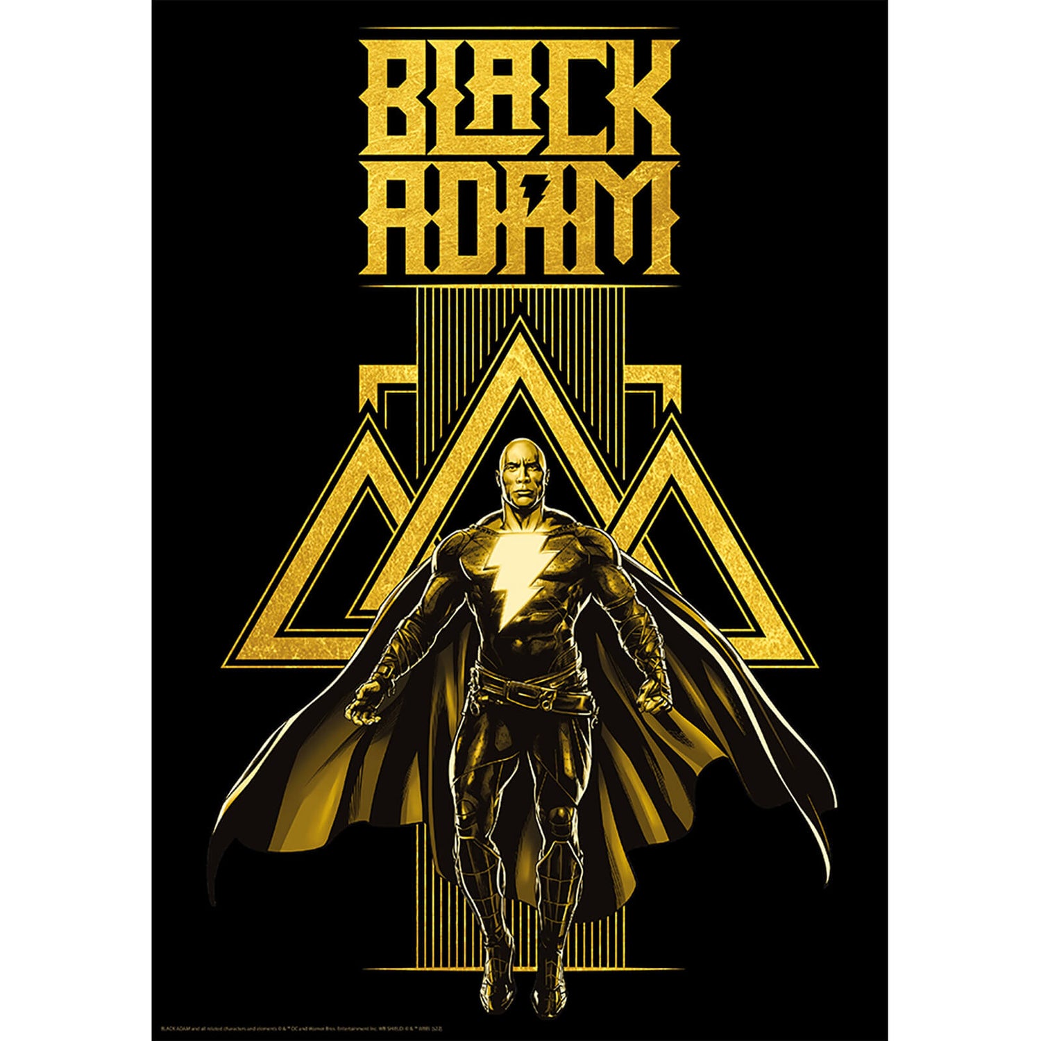 Fanattik Black Adam Limited Edition Art Print