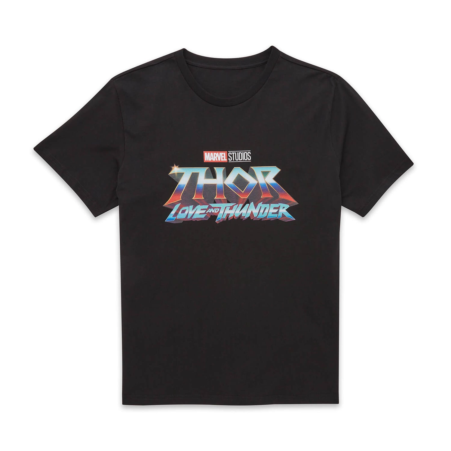 Marvel Thor - Love and Thunder Logo Unisex Camiseta - Negra