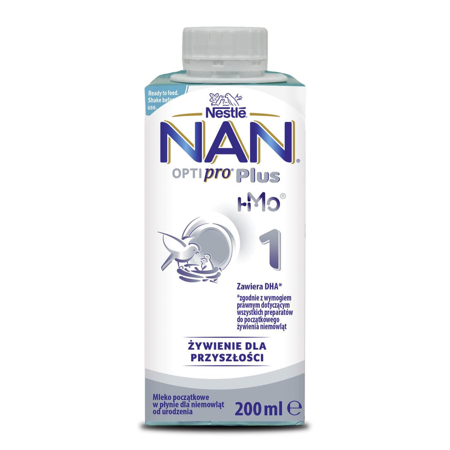Nan Optipro® Plus 1 HMO w płynie - 200ml