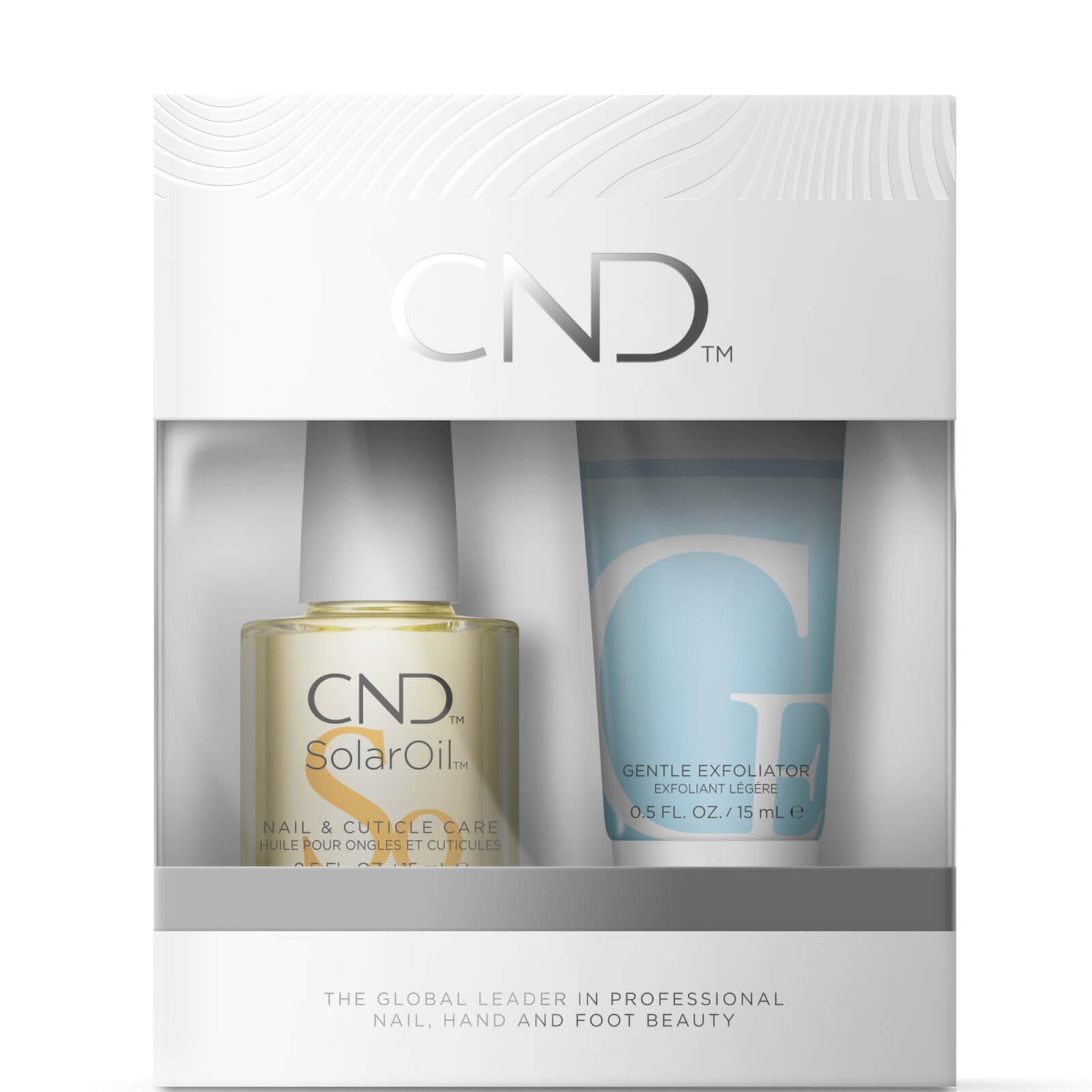 CND Exfoliation Duo (Worth £29.90)