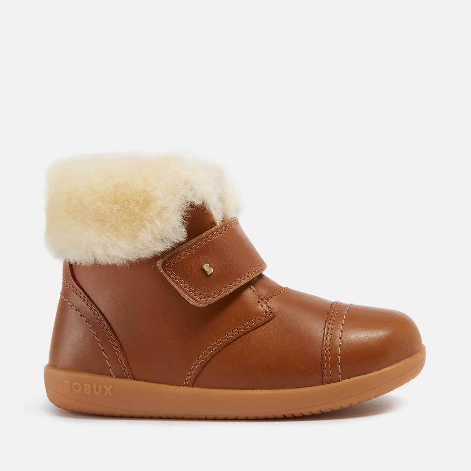Bobux Kids' Desert Arctic Fleece-Lined Leather Boots