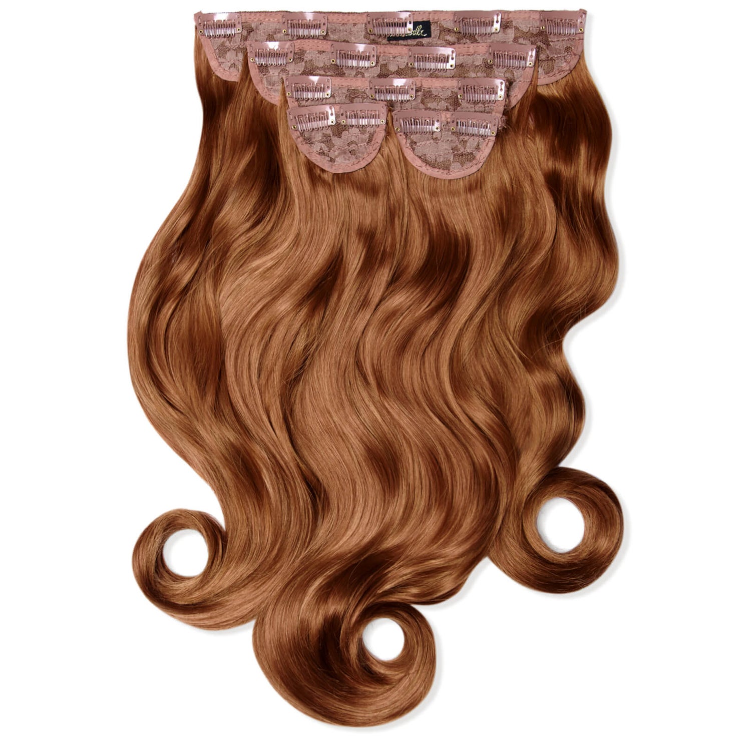 LullaBellz Super Thick 22" 5 Piece Curly Clip In Extensions (Various Shades)
