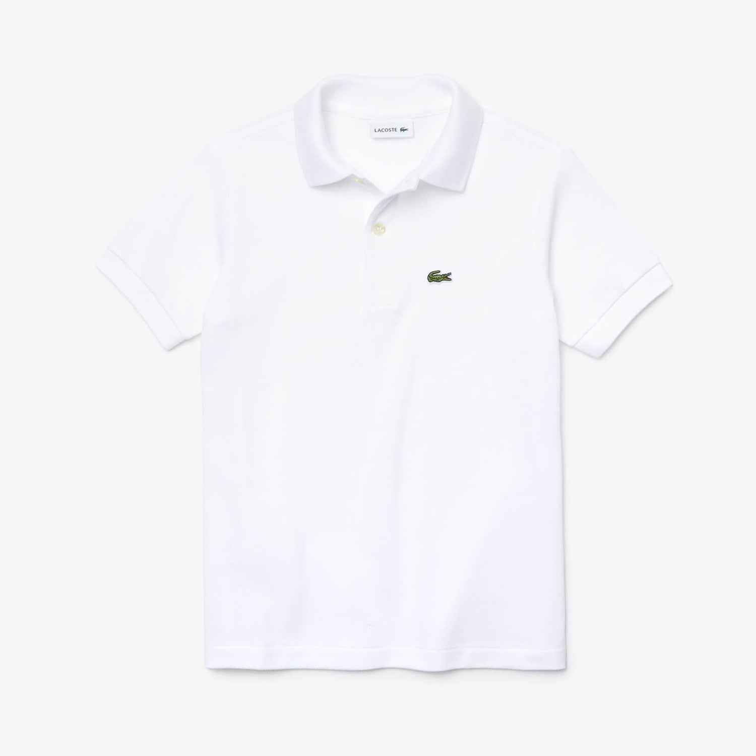 Lacoste Kids Logo-Detailed Cotton Polo Shirt - 8 Years