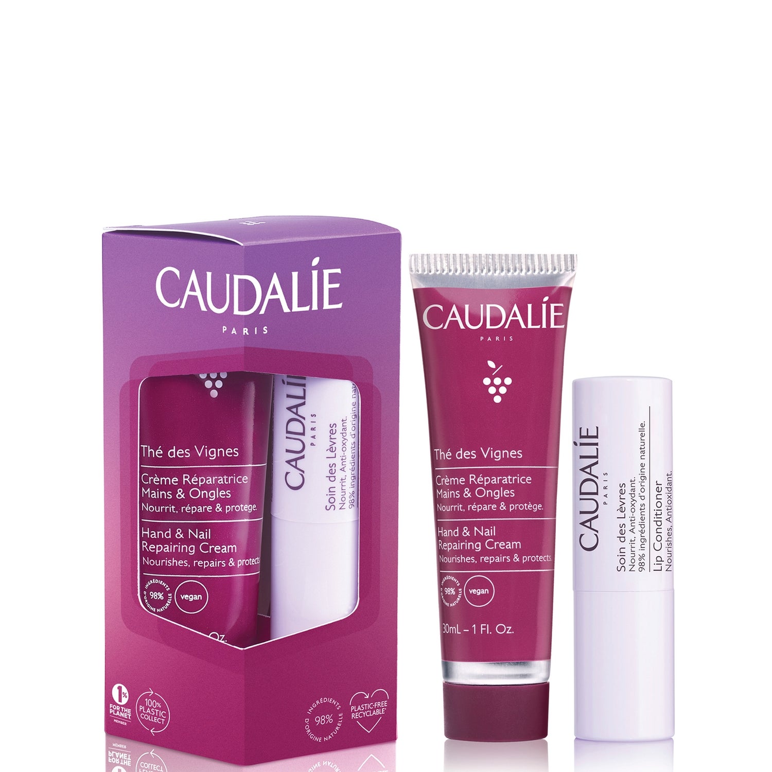 Caudalie Thé Des Vignes Lip Hand Duo