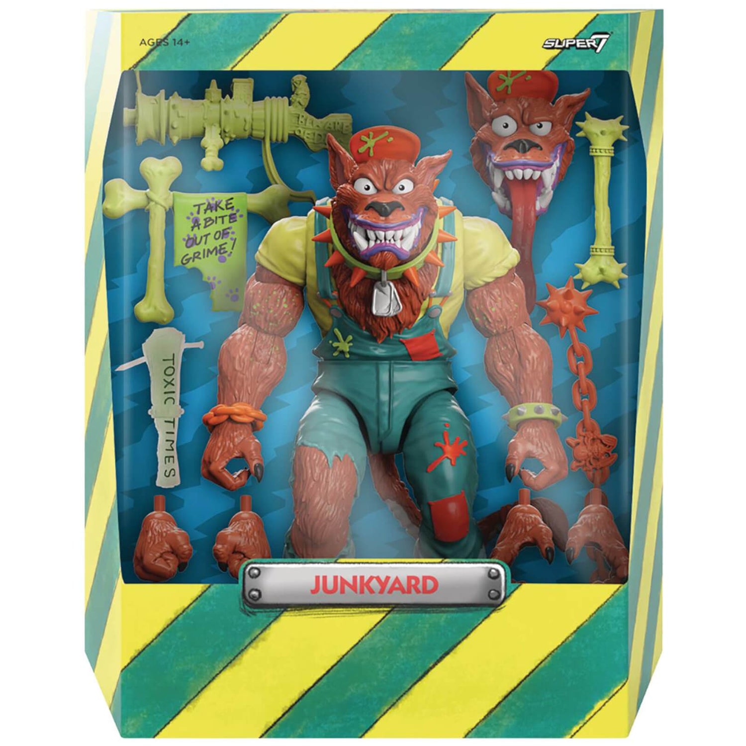 Super 7 Toxic Crusaders Ultimates - Junkyard Action Figure