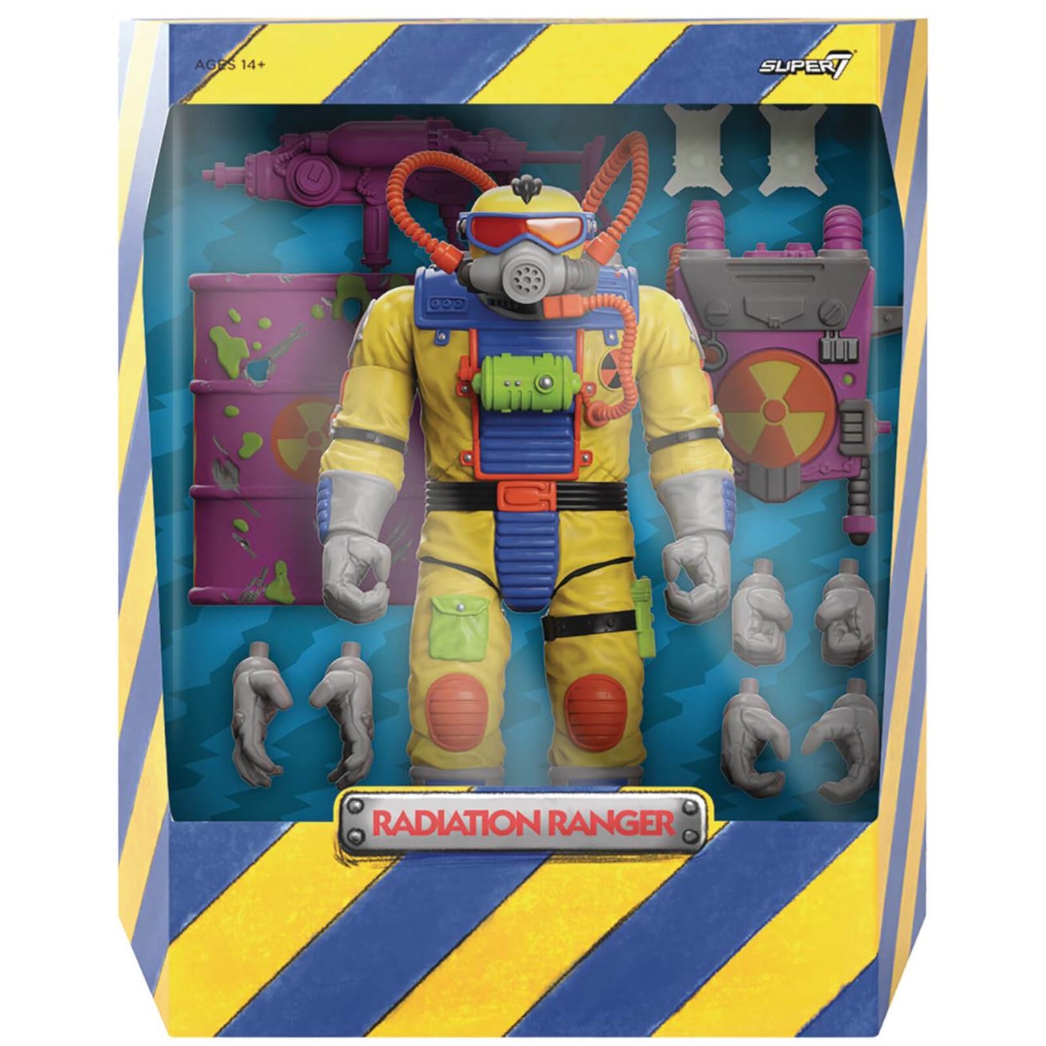 Super 7 Toxic Crusaders Ultimates - Radiation Ranger Action Figure