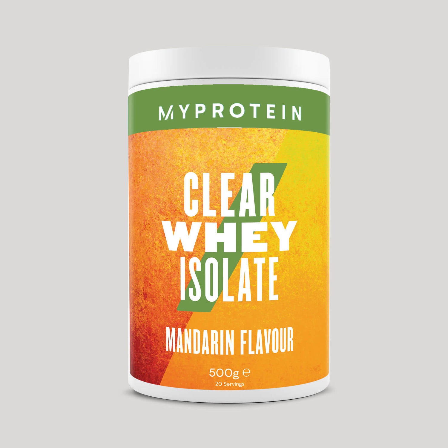 Clear Whey Isolate – Mandarin flavour - 20servings