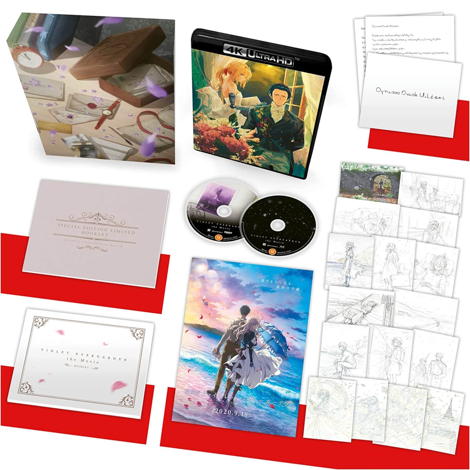 Violet Evergarden: The Movie - 4K Ultra HD Collector's Limited Edition (Includes Blu-ray)