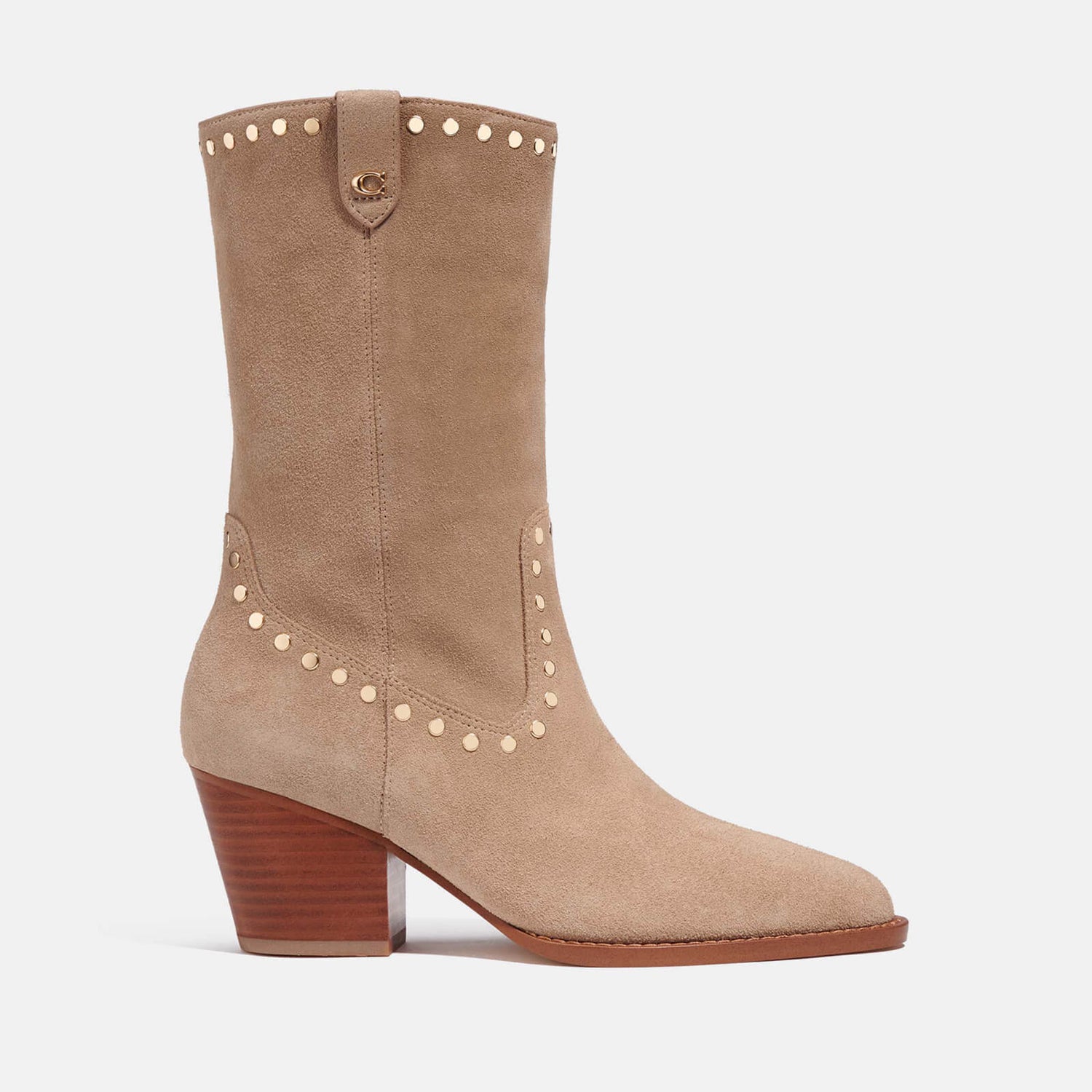 Coach Phoebe Suede Western Boots - UK 3