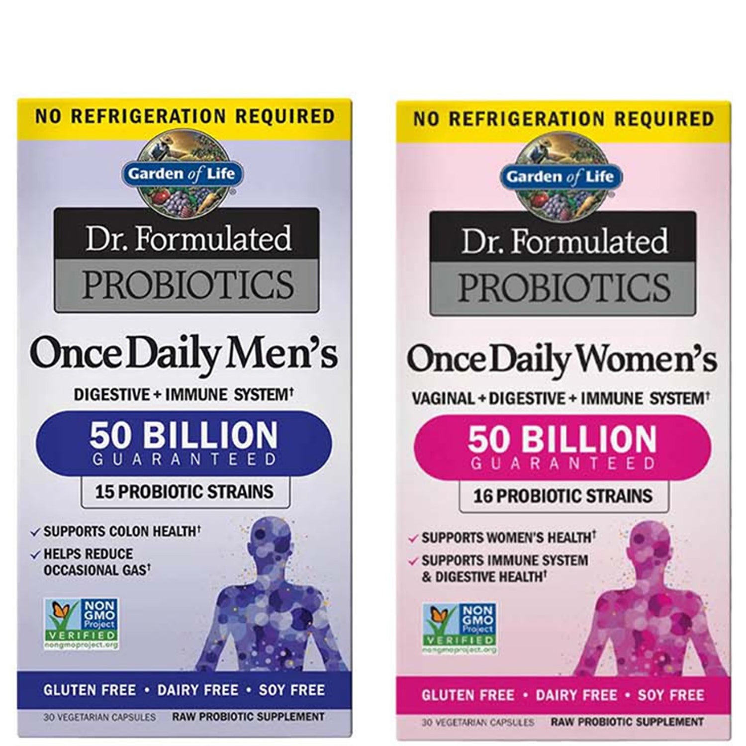 Probiotics Bundle for Men & Women