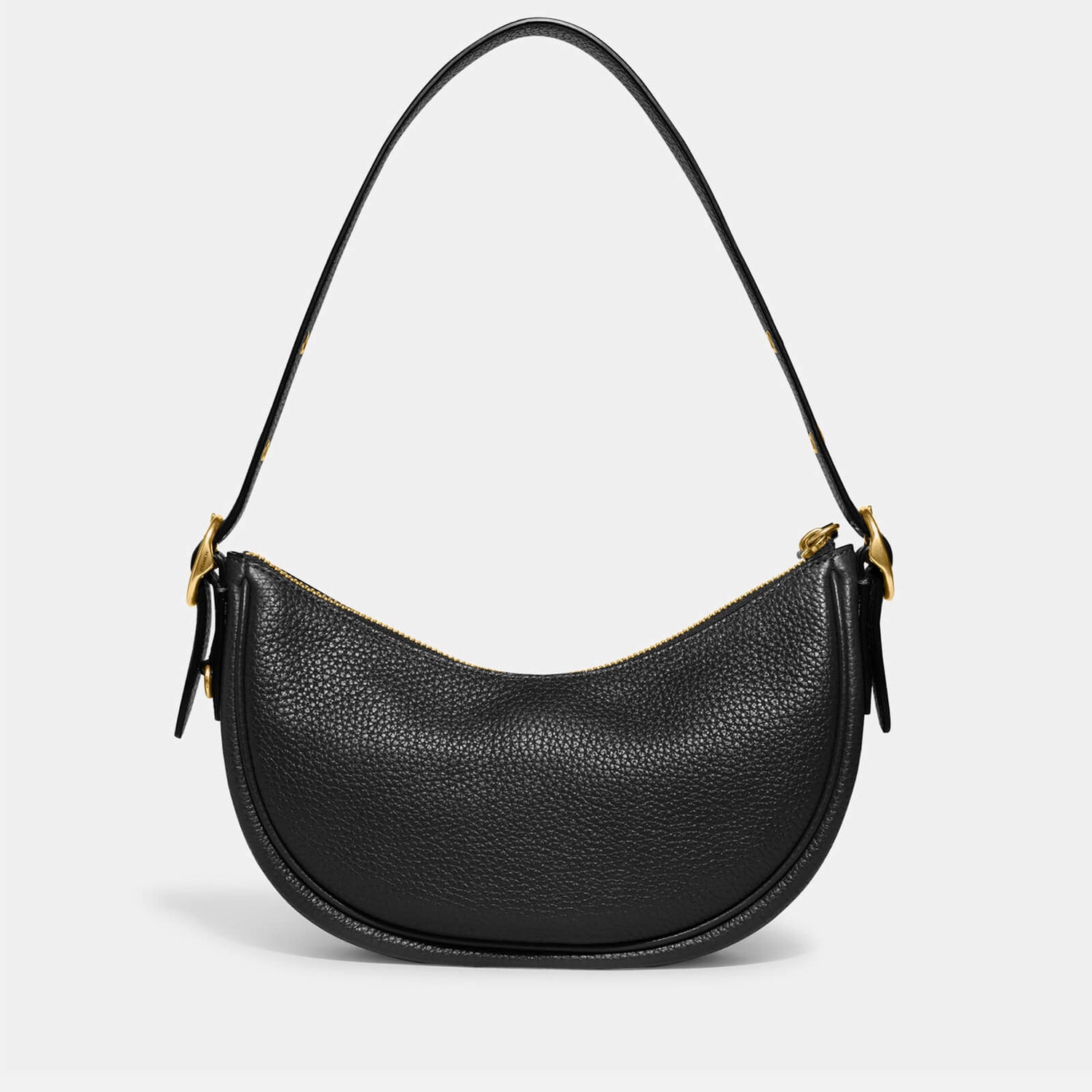 Coach Luna Pebbled Leather Shoulder Bag 1
