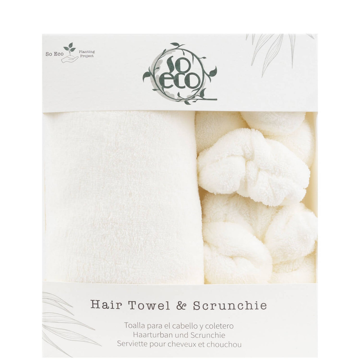 So Eco Bamboo Scrunchie and Hair Towel