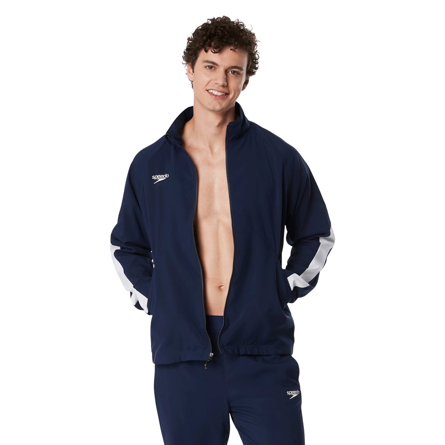 Speedo tech warm up jacket on sale