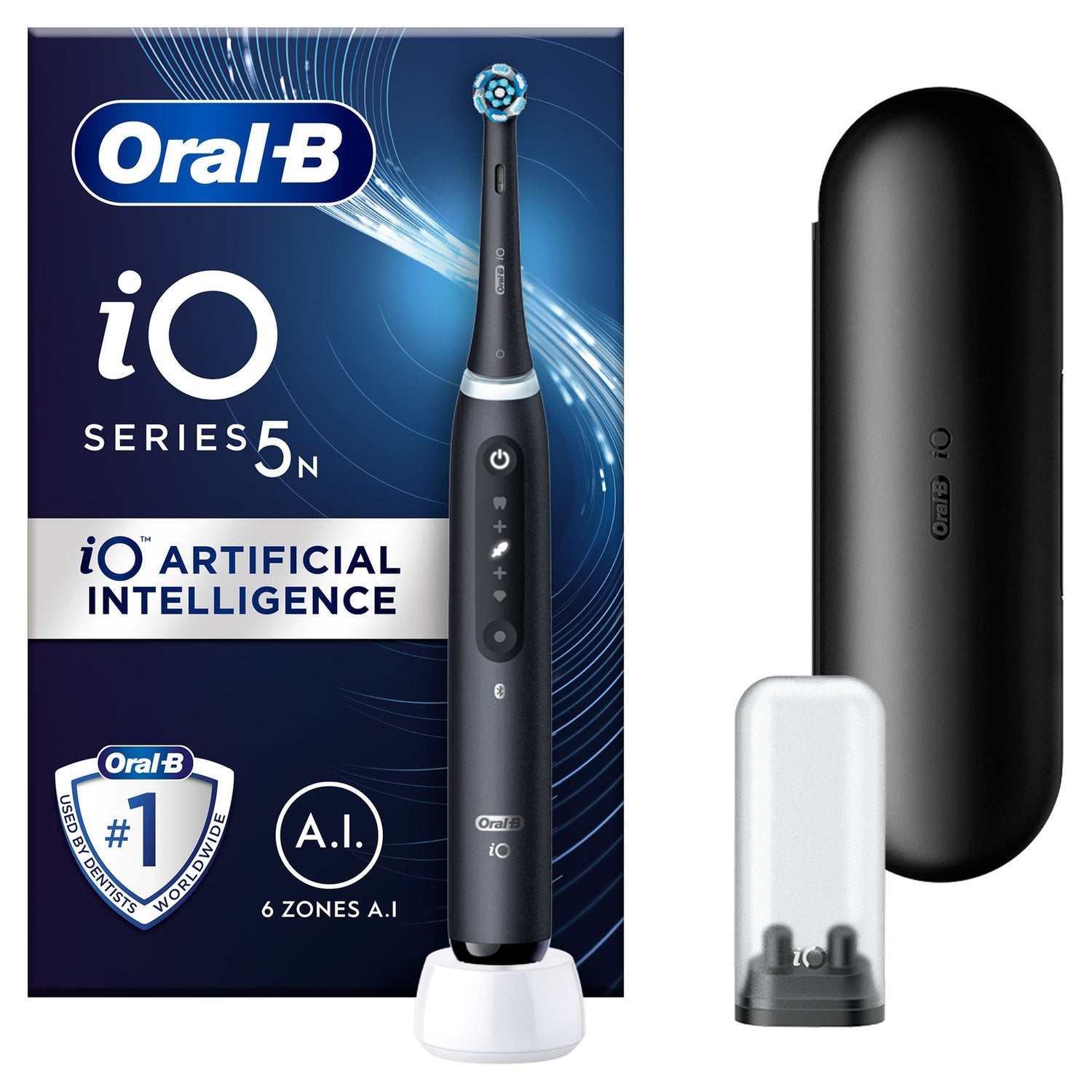 Oral-B iO 5N Elektrische Tandenborstel Zwart