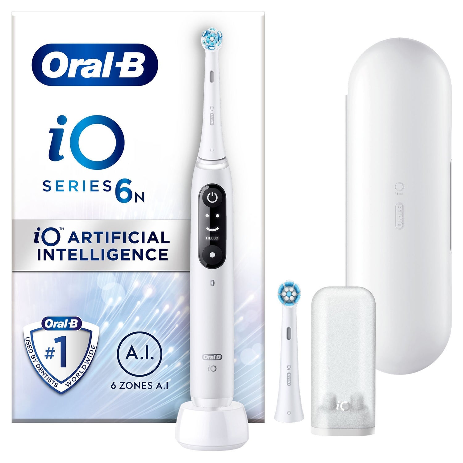 Oral-B iO 6N Elektrische Tandenborstel Wit