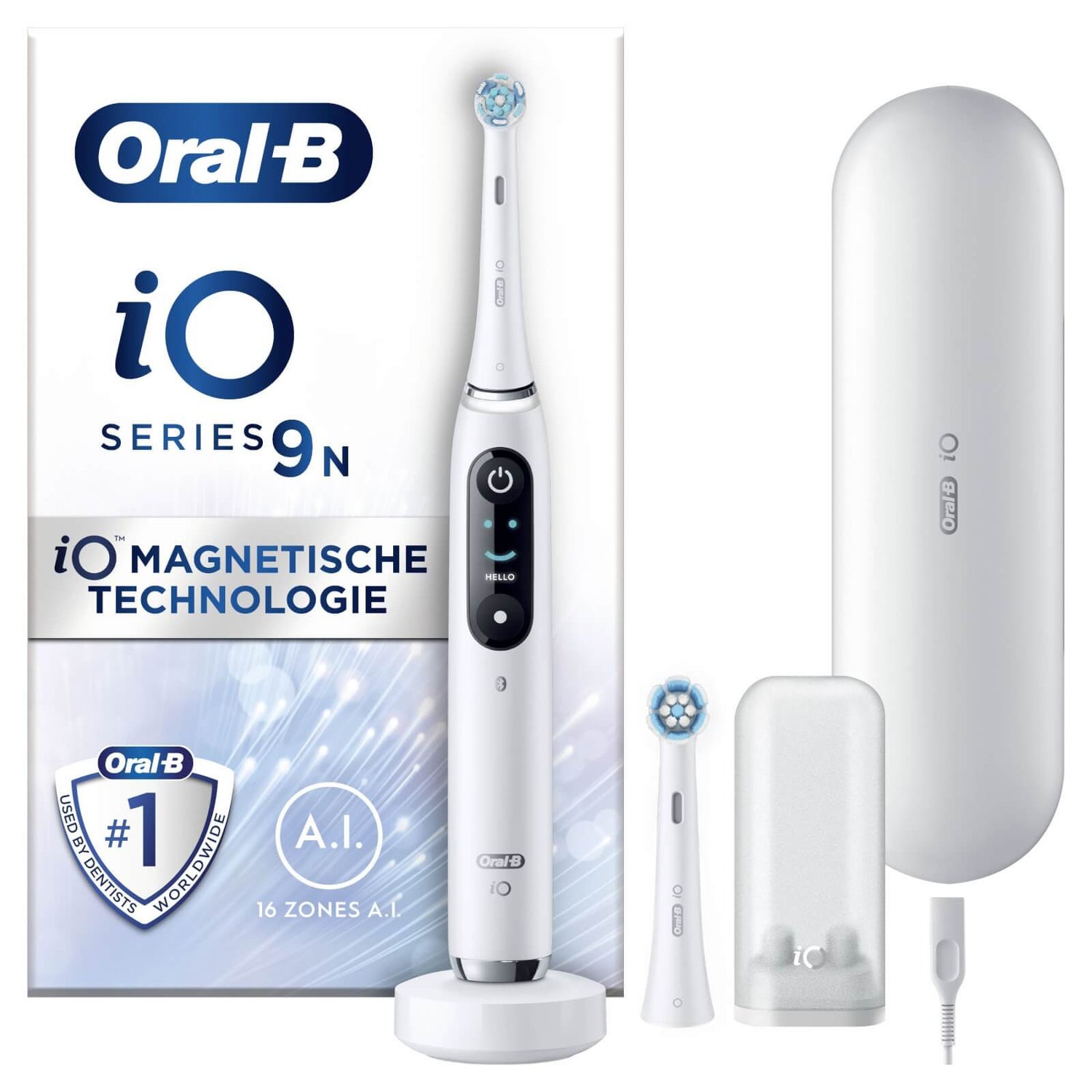 Oral-B iO 9N Elektrische Tandenborstel Wit