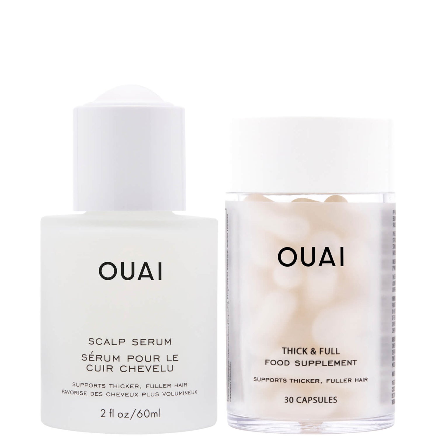 OUAI to Grow Serum and Supplement Bundle (Worth £82.00)