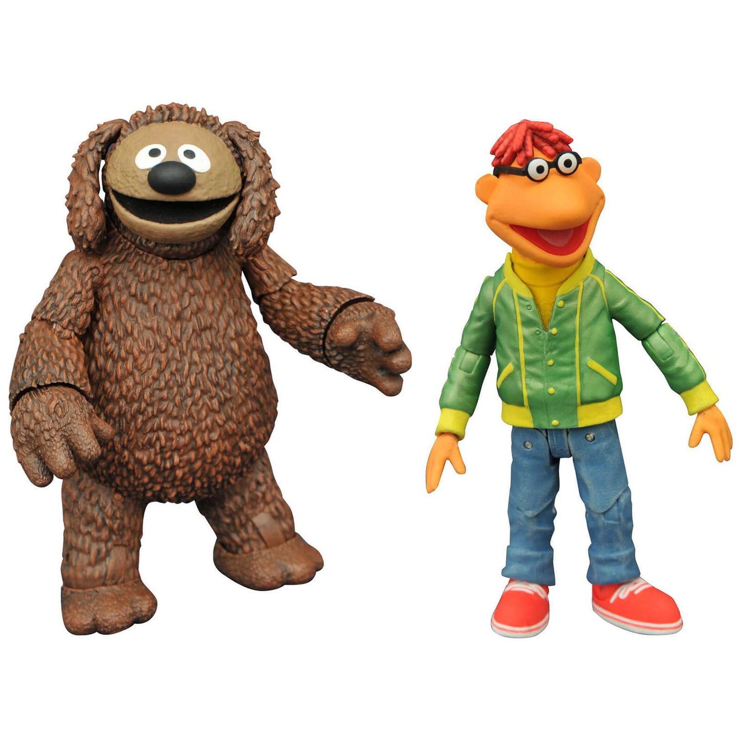Diamond Select The Muppets Best of Series 1 Scooter and Rowlf Action Figures