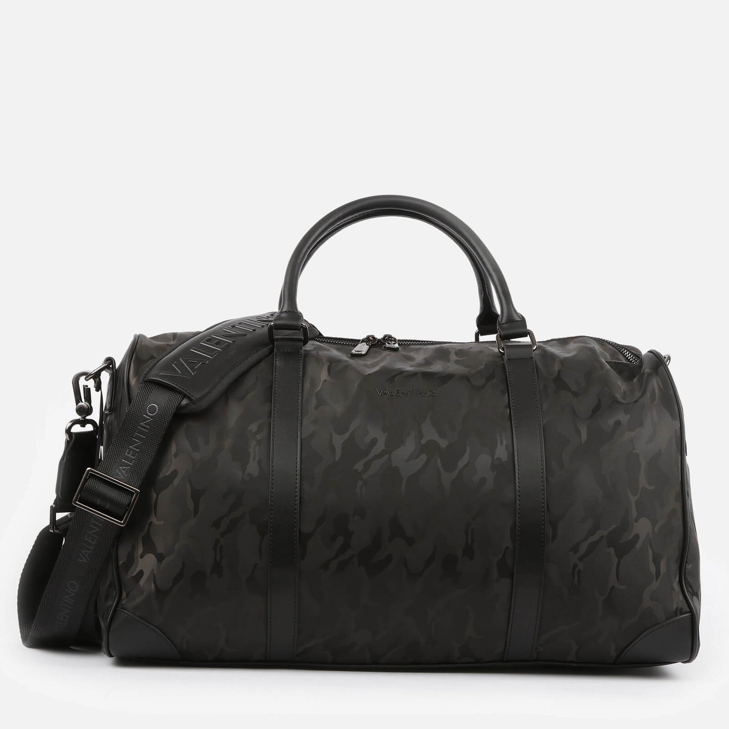 Valentino Bags Nachos Faux Leather Duffle Bag