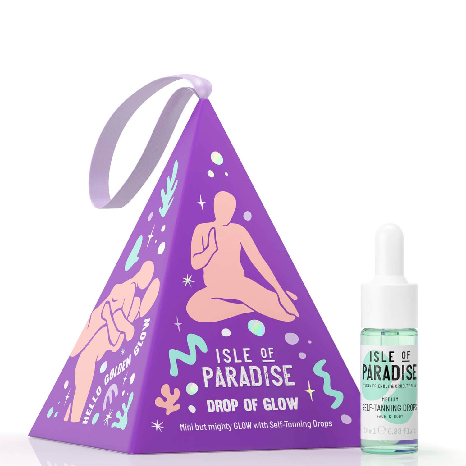 Isle of Paradise Drops of Glow Bauble 10ml