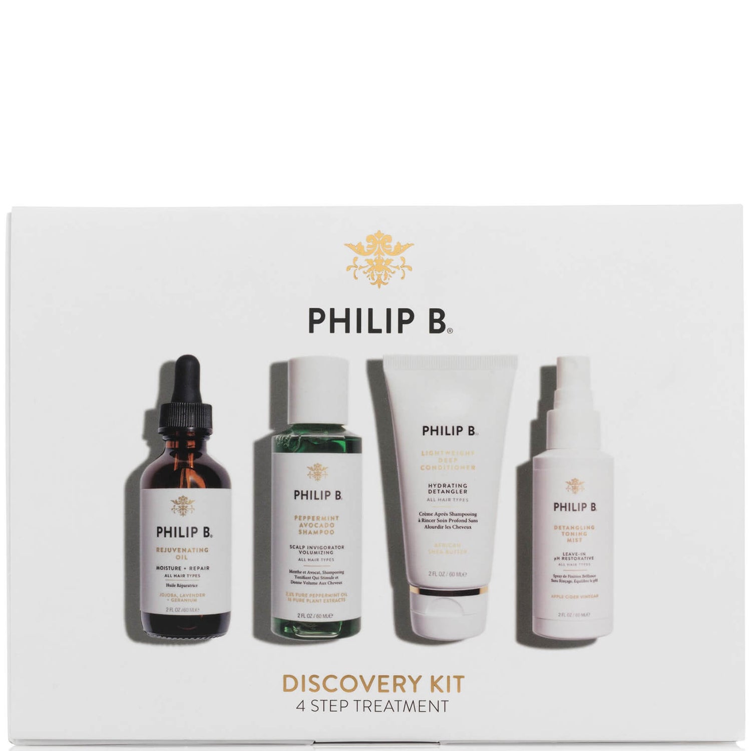 Philip B Four Step Mini Kit (Worth $86.00)