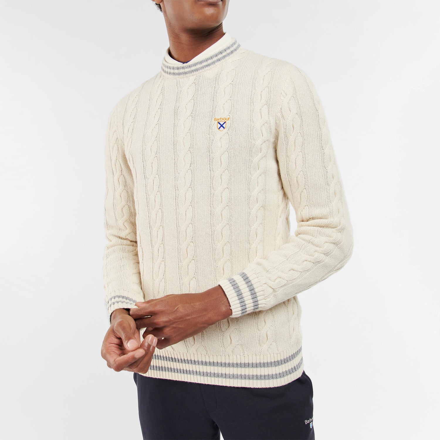Barbour Wicket Wool and Cotton-Blend Jumper - XL