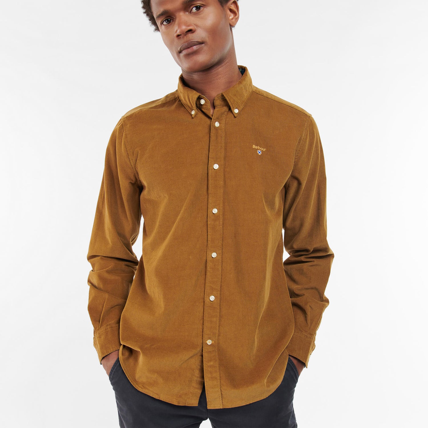 Barbour Yaleside Cotton-Corduroy Shirt - XXL