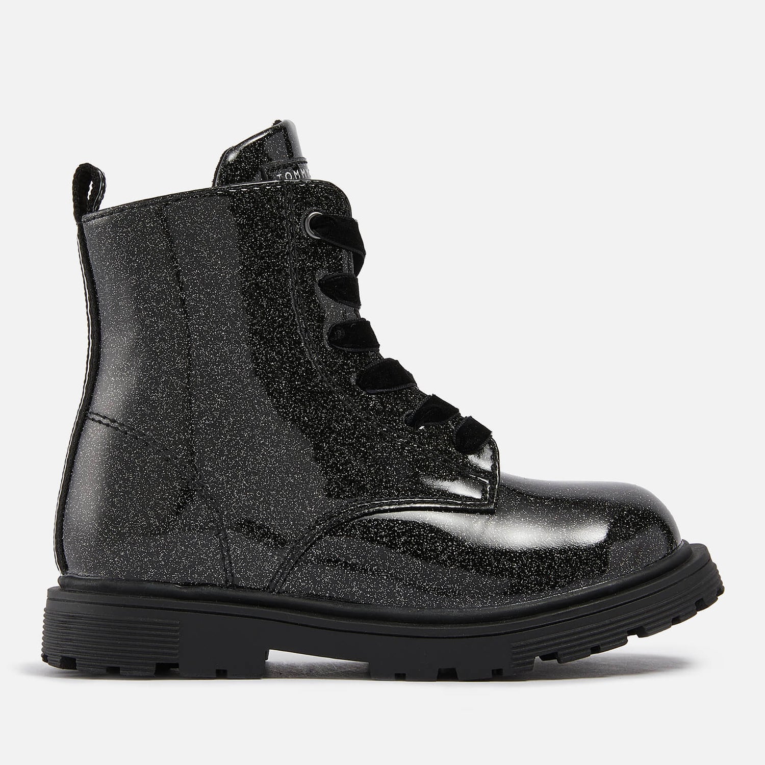 Tommy Hilfiger Girls' Glittered Rubber Ankle Boots