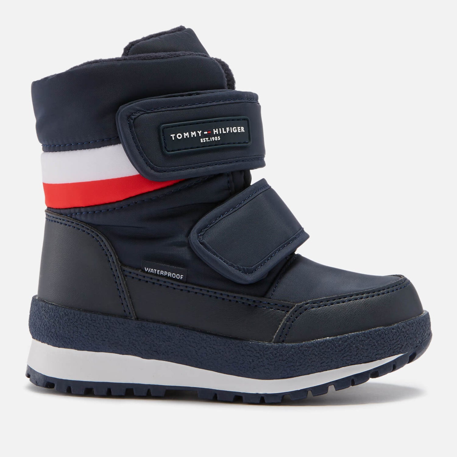 Tommy Hilfiger Kids' Coated Nylon Shell Snow Boots - UK 7 Toddler