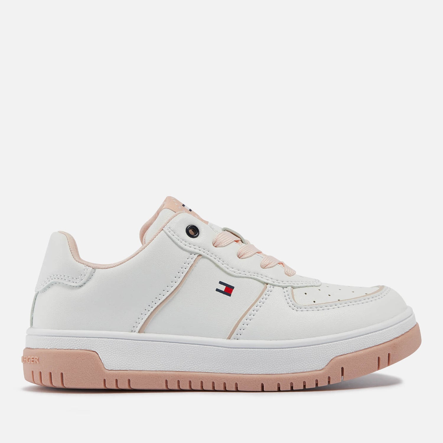 Tommy Hilfiger Girls' Faux Leather Trainers