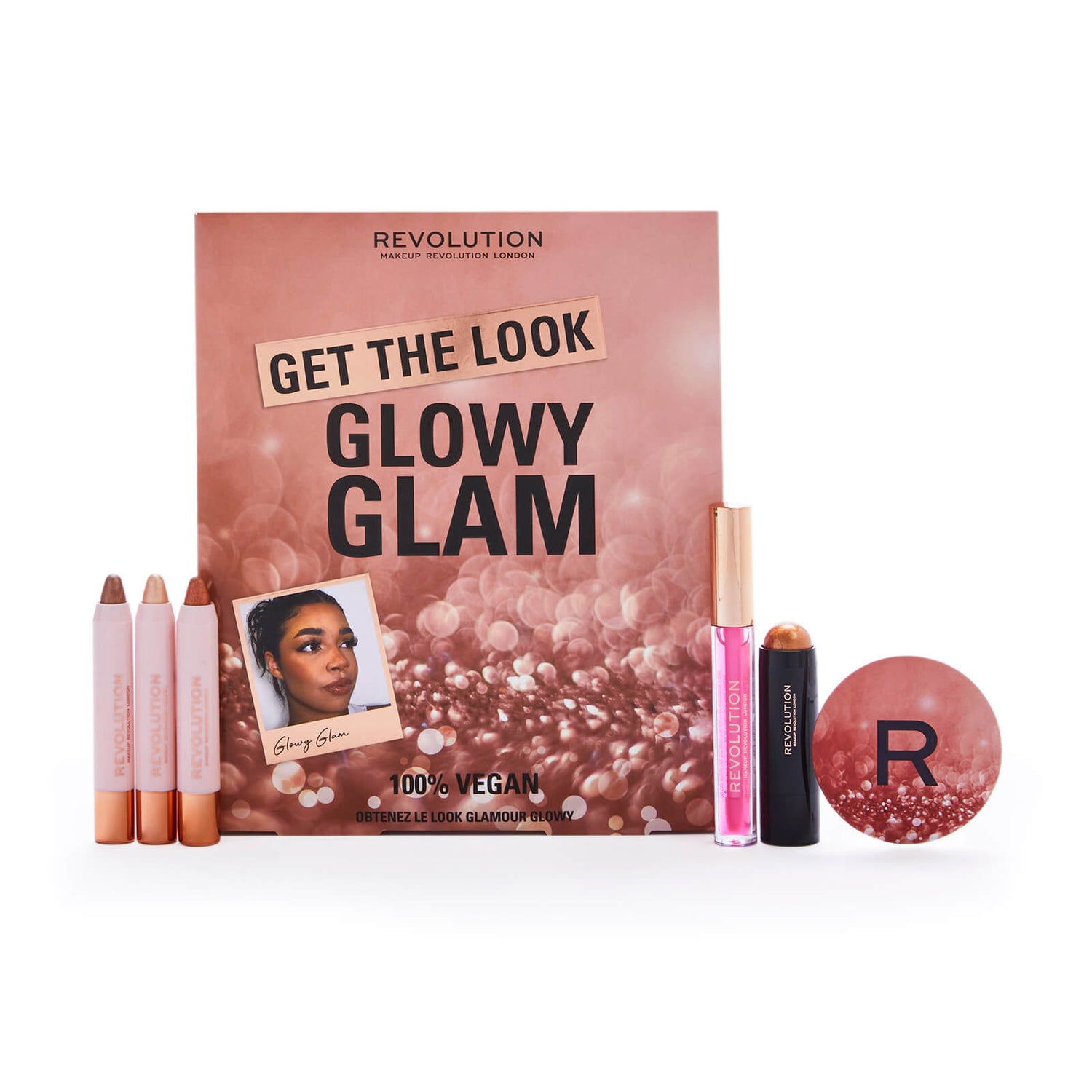 Makeup Revolution Get The Look - Glowy Glam