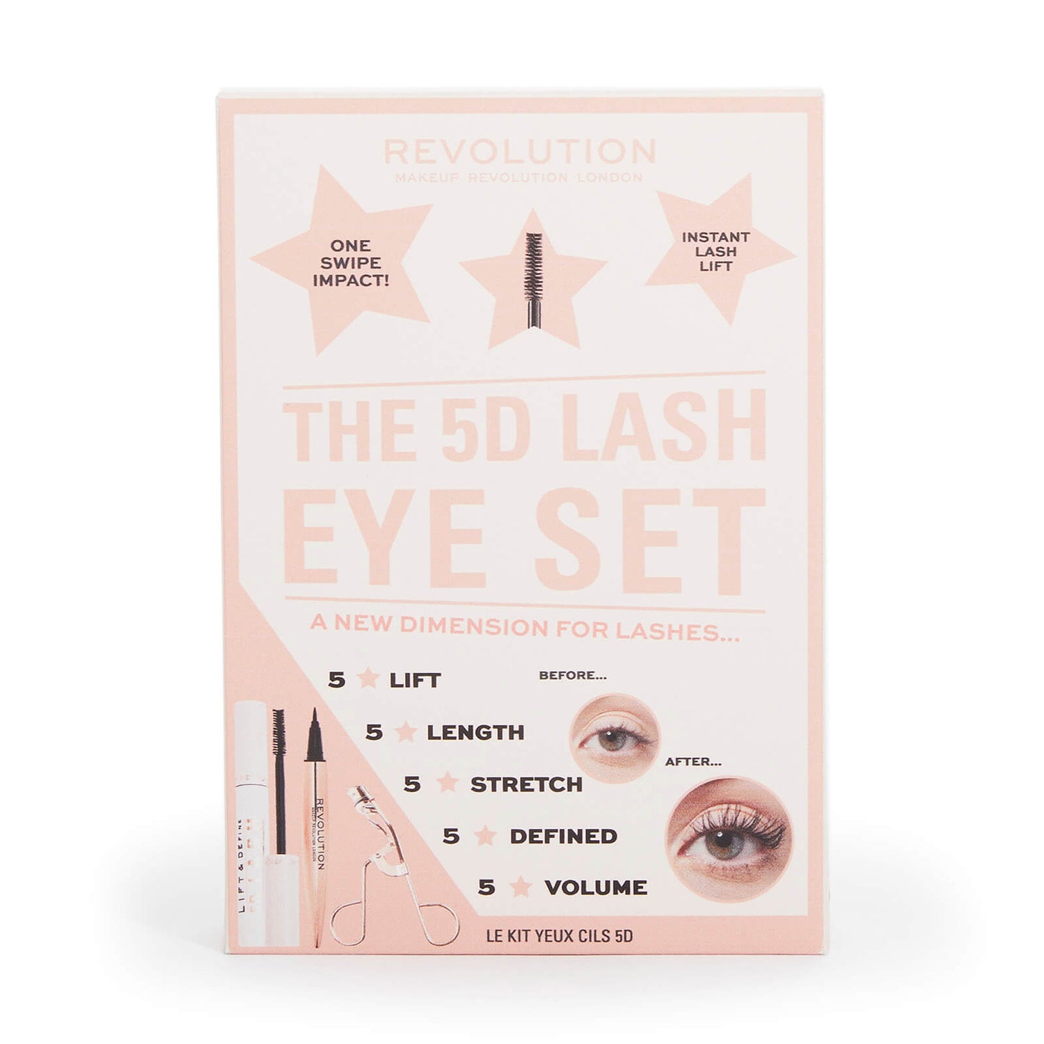 Makeup Revolution 5D Lash Eye Set (Worth £18.99)