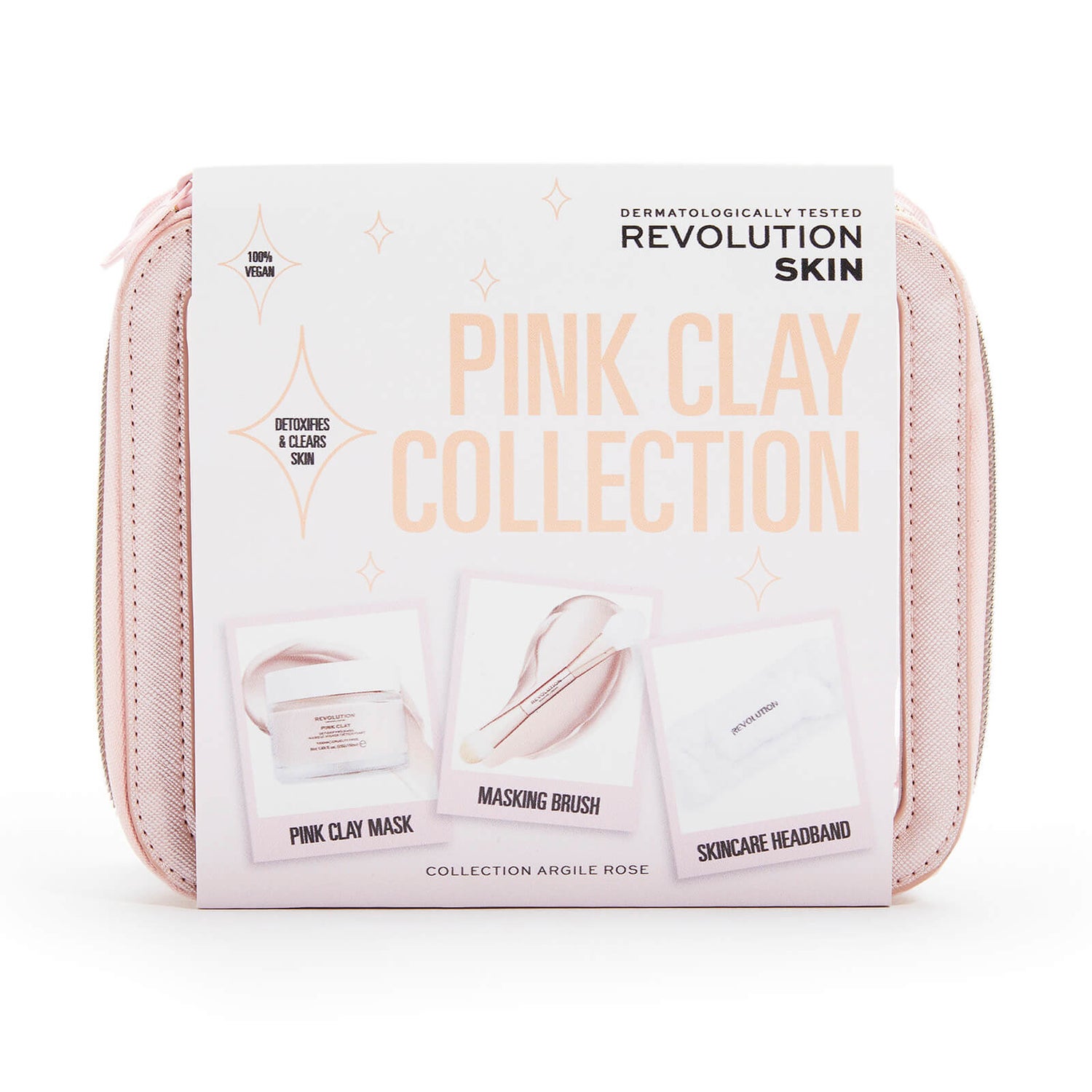 Revolution Skincare The Pink Clay Collection (Worth £26.00)
