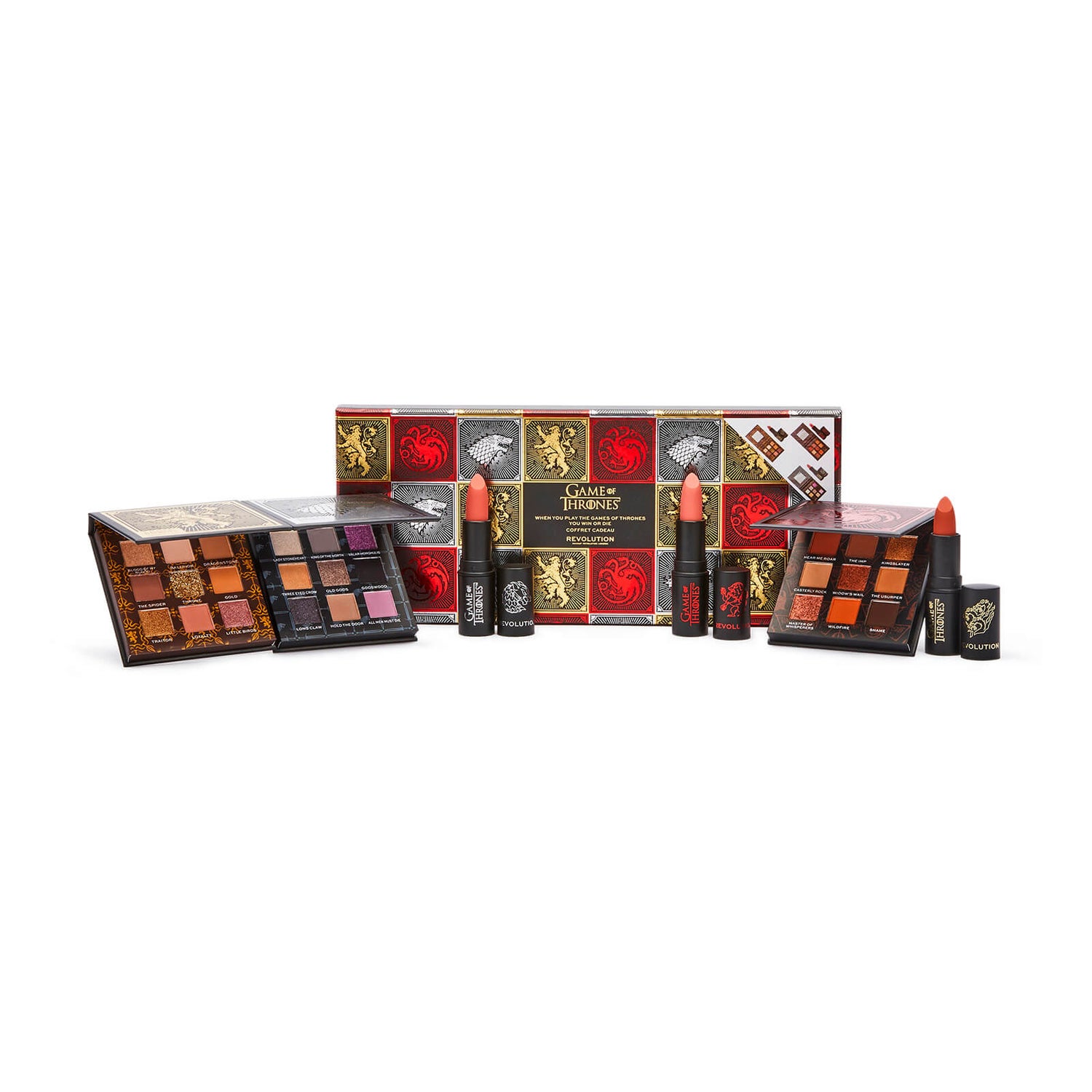 Makeup Revolution X Game of Thrones When You Play The Game Of Thrones You Win Or Die Set (Worth £39.00)
