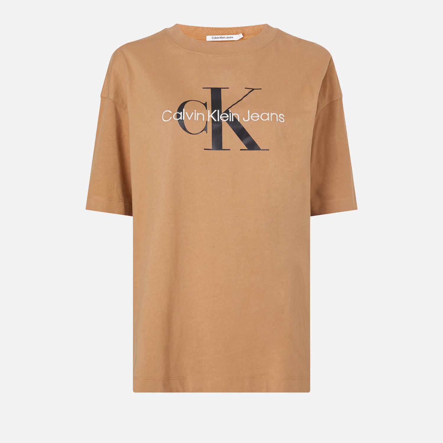 Calvin Klein Jeans Logo-Print Cotton T-Shirt - XS