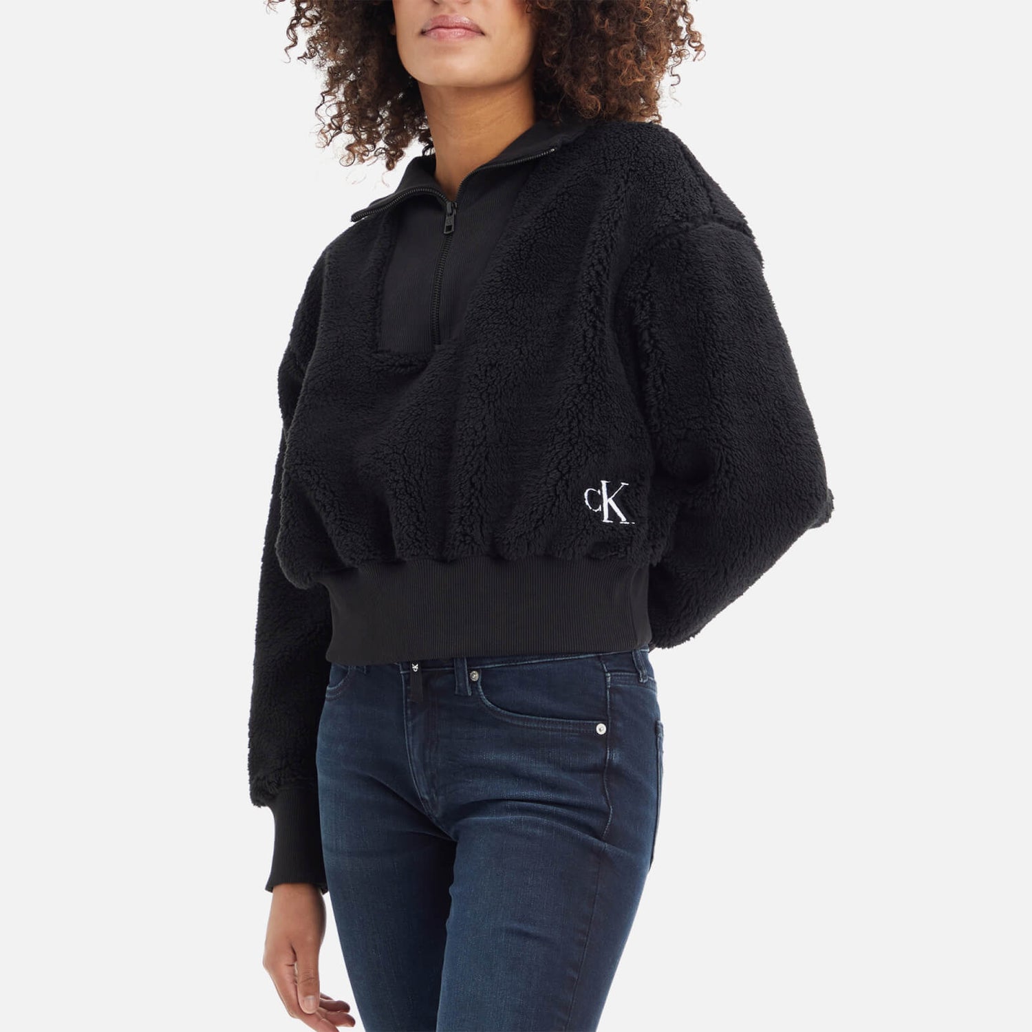 Calvin Klein Jeans Fleece Half Zip - XS