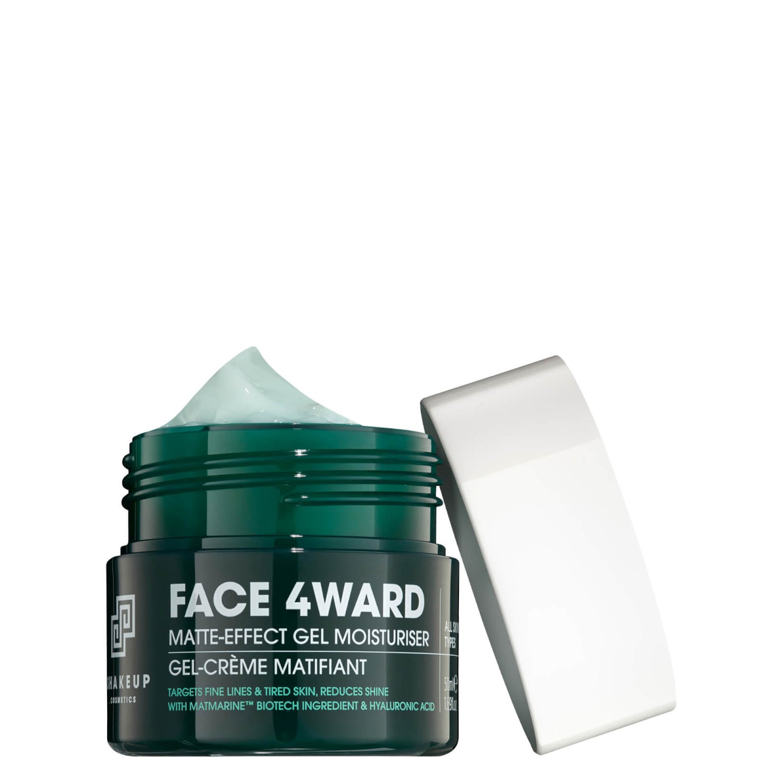 Shakeup Cosmetics Face 4ward Matte-Effect Gel Moisturiser 50ml