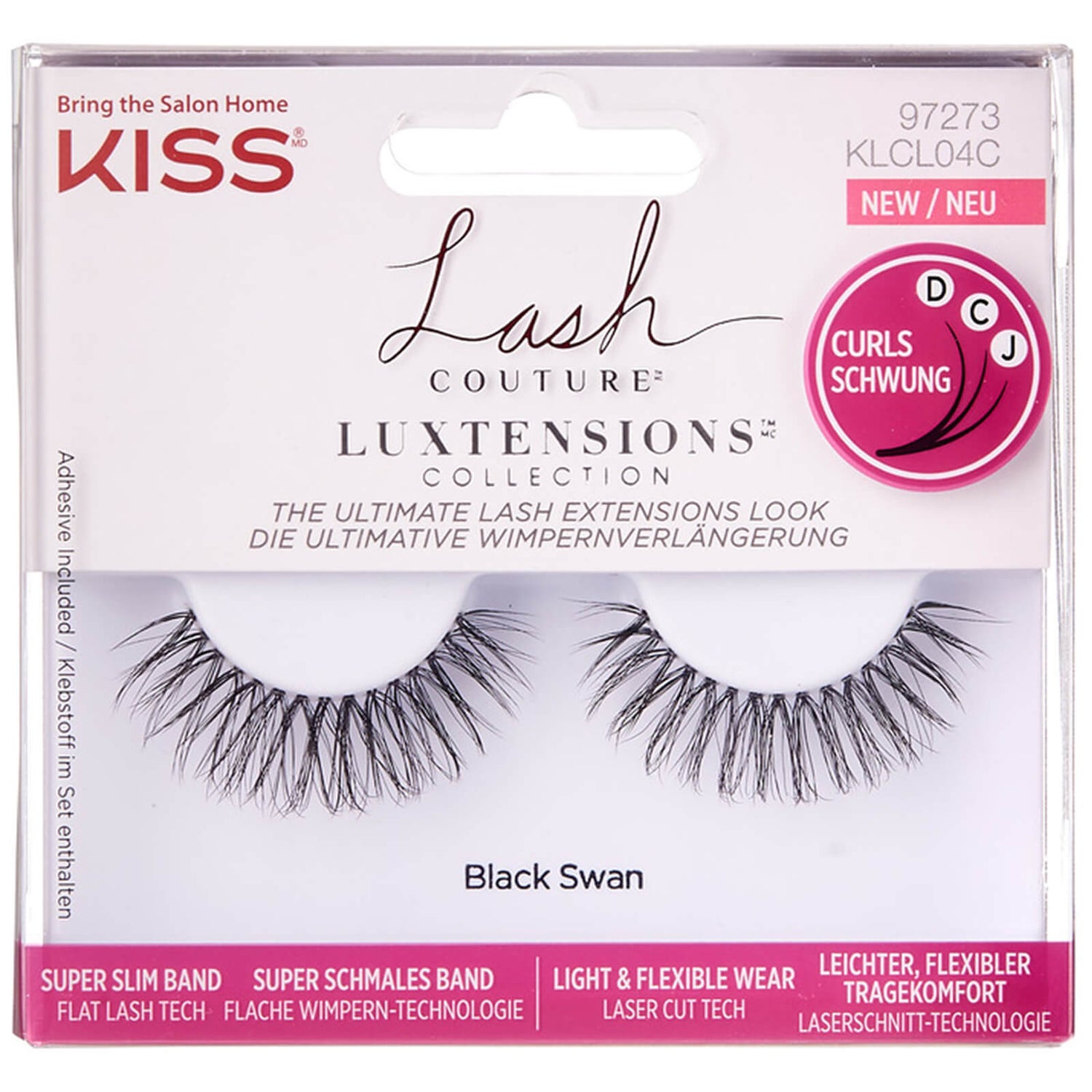 KISS Lash Couture LuXtension (olika alternativ) – Option:Black Swan