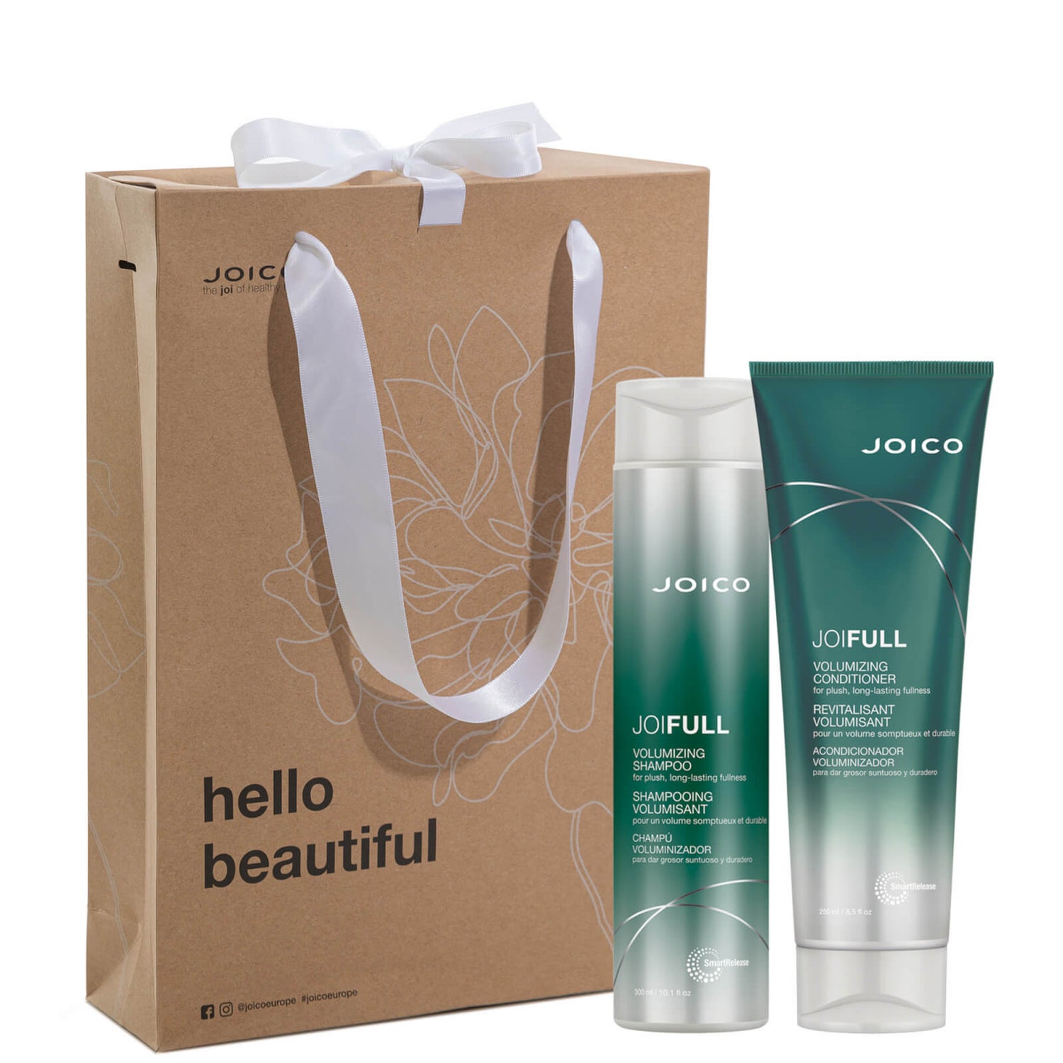 Joico Sparkles and Joi JoiFull Shampoo and Conditioner Set (Worth £37.90)