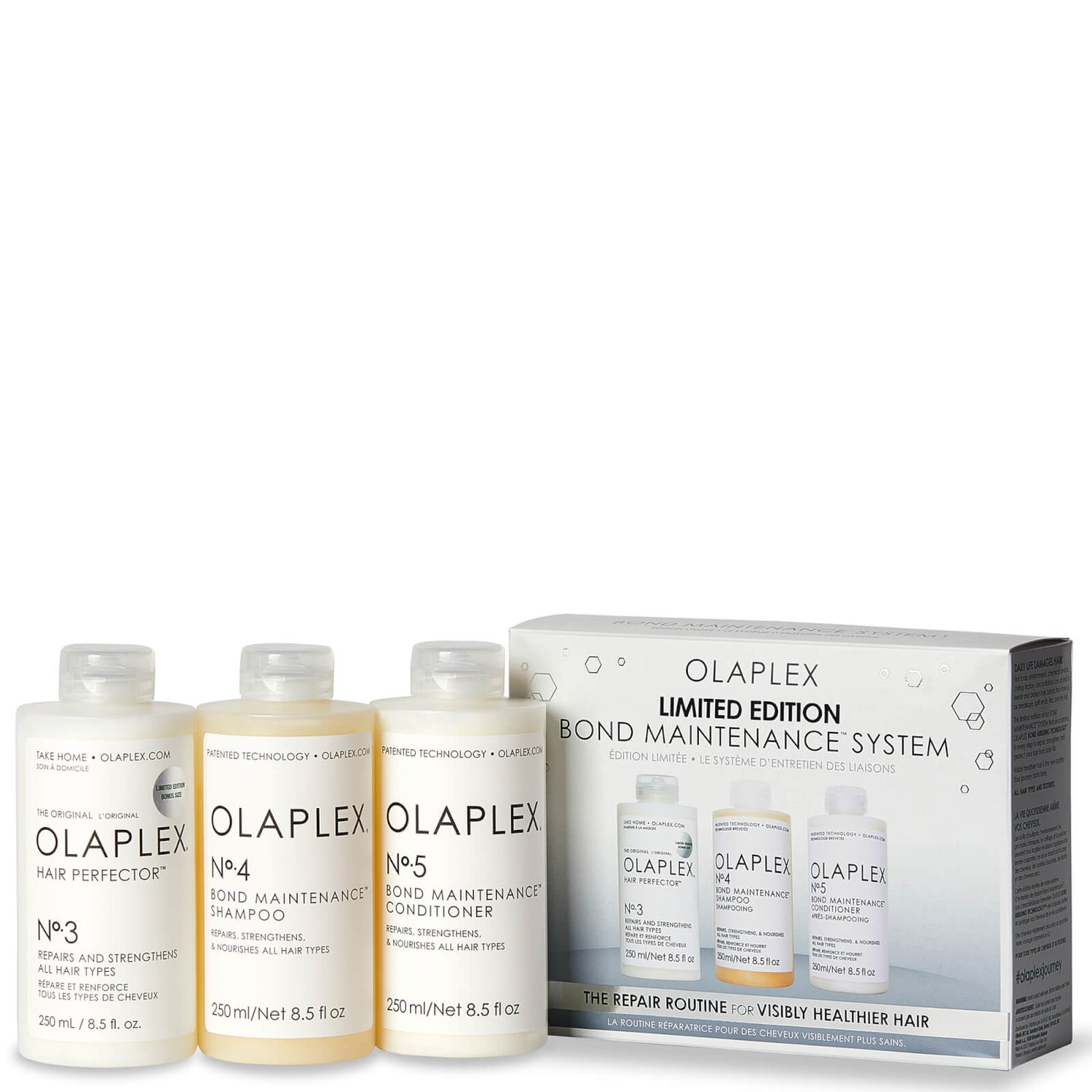 Olaplex Bond Maintenance Kit - Jumbo No.3, No.4, No.5 (Worth $137.00)