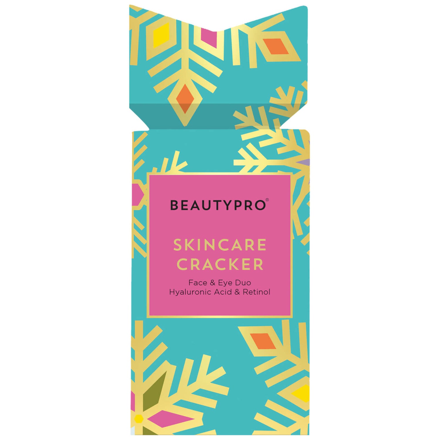 BeautyPro Skincare Cracker Face Serum and Under Eye Mask Set