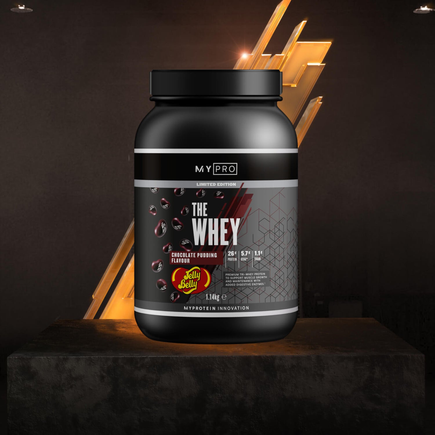 Сывороточный протеин THE Whey - 30servings - Jelly Belly - Chocolate Pudding