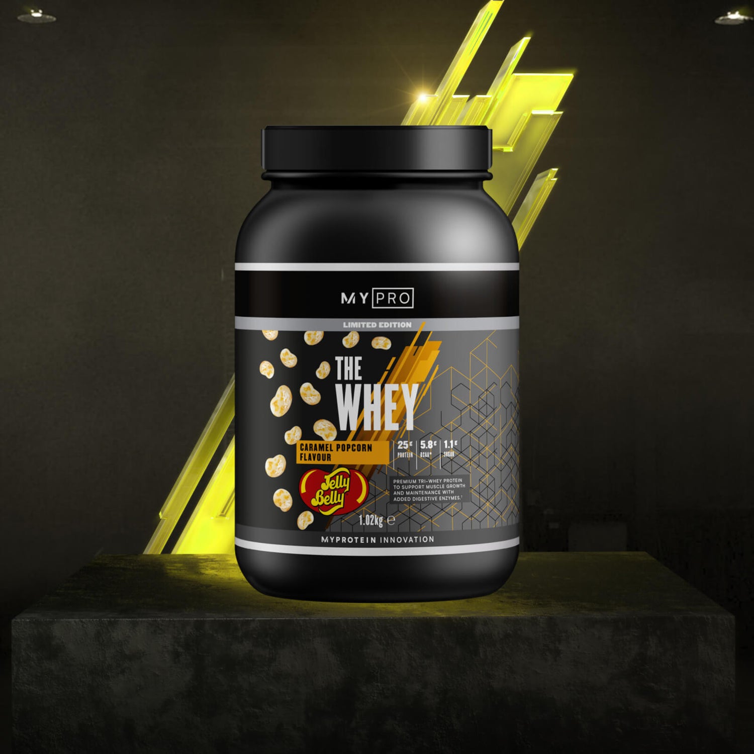„THE Whey“ - 30servings - Jelly Belly - Caramel Popcorn