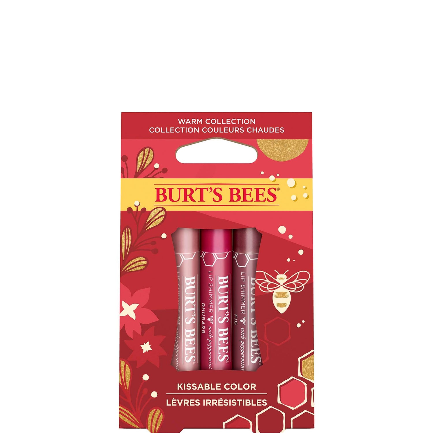Burt's Bees Kissable Colour Christmas Gift Set